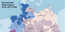 Landkarte von Deutschland